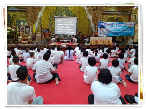 กิจกรรมเข้าค่ายอบรม - โครงการธรรมสัญจรประจาำปี 2563